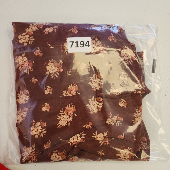 MADEWELL Ladder-Trim Ruffle Top in Homestead Bouquet Floral Cottagecore M - Picture 6 of 6